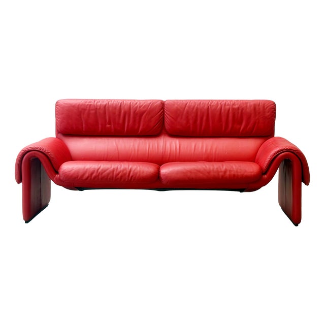 DS-2011 Leather Sofa from De Sede, 1980s For Sale