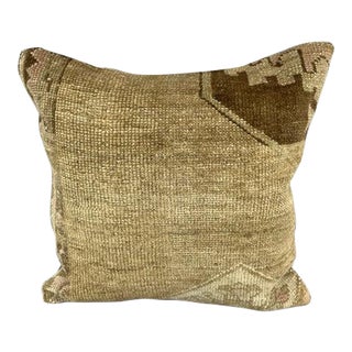 20 x 20 Rug Pillow Oasis Breeze Turkish Pillow Cushion Cover For Sale