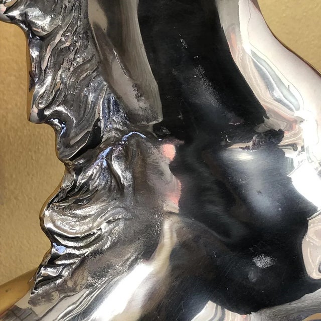 Mid Century Brass Horse, Italy, 1950s For Sale - Image 9 of 14