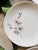 Vintage Mid Century Modern Pink Thistle Floral 6.5” Plates - Set of Four (4) For Sale - Image 4 of 9