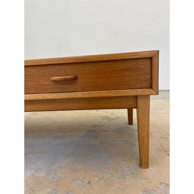 Wood Oak Sideboard, Sweden, 1960s For Sale - Image 7 of 11
