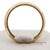 Gold 18k 750 Solid Yellow Gold Cartier Band Ring, Size 9.5 For Sale - Image 8 of 10