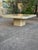 Cream Vintage Maurice Villency Style Postmodern Marble, Onyx, & Travertine Coffee Table, C. 1970s-80s For Sale - Image 8 of 13