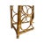 Mid Century Bamboo and Rattan Six Bottle Wine Rack, Circa 1960’s For Sale In Philadelphia - Image 6 of 7