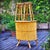 Beautiful vintage rattan/bamboo bar and two stools, dating from the 1950s. High-quality craftsmanship, entirely original,...