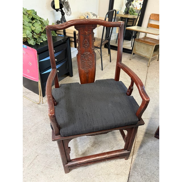 This chair is im the style of an Official's Hat Armchair (known in Chinese as Guānmàoyǐ), a classic style of Chinese...