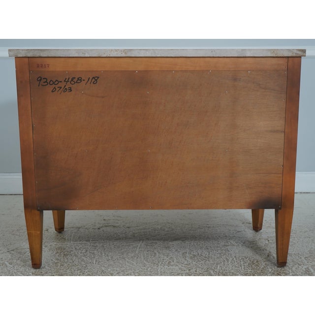 Ej Victor Italian Neoclassical Paint Decorated Satinwood Chest For Sale - Image 16 of 18