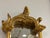 Hollywood Regency Carved Gold Wood Mirrored Shelf For Sale - Image 4 of 7