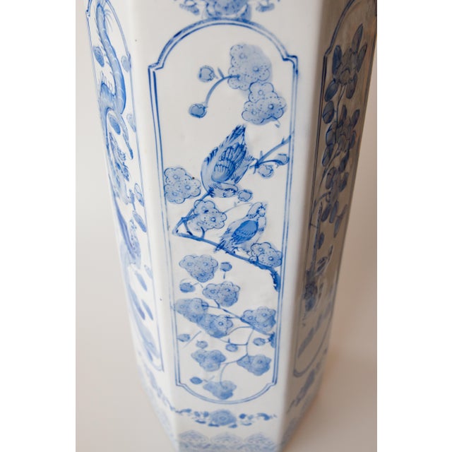 Dom I Meble Oriental Style Ceramic Umbrella Stand Flower Vase