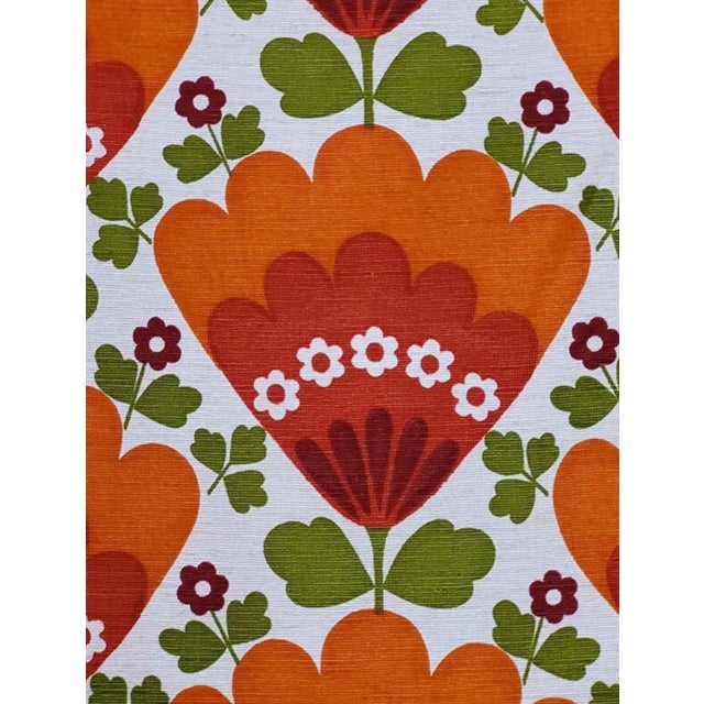 Mid-Century Modern Mid-Century Modern German Fabric Bale for Curtains, 1970s For Sale - Image 3 of 4