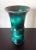 Green Japanese Cloisonne Vase with Silver Inlays by Ando Jubei For Sale - Image 8 of 12