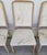 Coastal Carved Faux Rope Solid Wood Dining Chairs Abstract Upholstery Set of 6 For Sale - Image 11 of 18