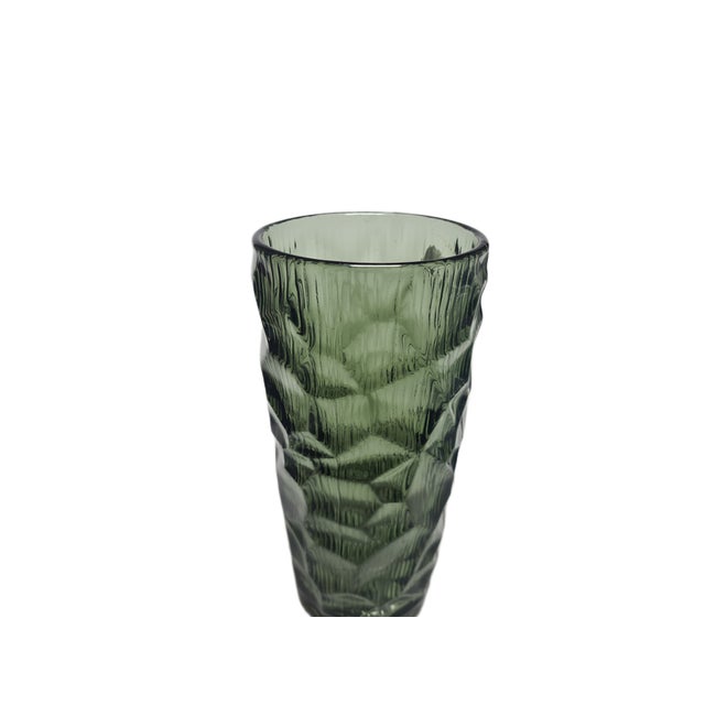 Oculus New Look Vase attributed to Jan Sylwester Drost for Ząbkowice Glassworks, 1970s For Sale - Image 15 of 17
