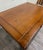 Vintage Old English Tudor Jacobean Revival Style Oak Draw Leaf Dining Table For Sale - Image 4 of 18