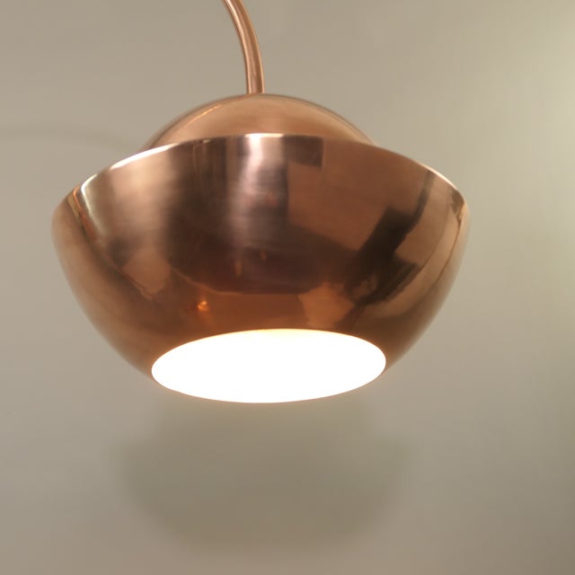 Copper Vintage Floor Lamp by Tamás Borsfay, 1960s For Sale - Image 8 of 14