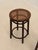 Vintage Stools in Wood and Vienna Straw, 1950s, Set of 2 For Sale - Image 3 of 8