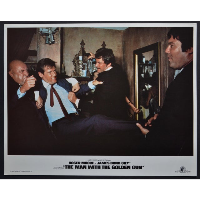 Original UK Lobby Card of Guy Hamilton´s movie ''James Bond 007 - The man with the golden gun'', UK 1974. Actors: Roger...