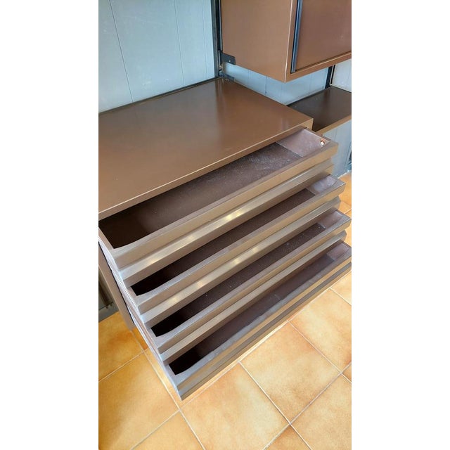 E22 Bookshelf by Osvaldo Borsani for Tecno, Italy, 1960s For Sale - Image 11 of 18