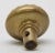Mid 20th Century Mid 20th Century Rope Design Brass Passage Door Knob For Sale - Image 5 of 5