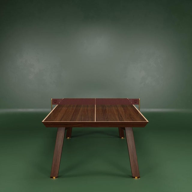 Wood Keppel Ping Pong Table by Wood Tailors Club For Sale - Image 7 of 18