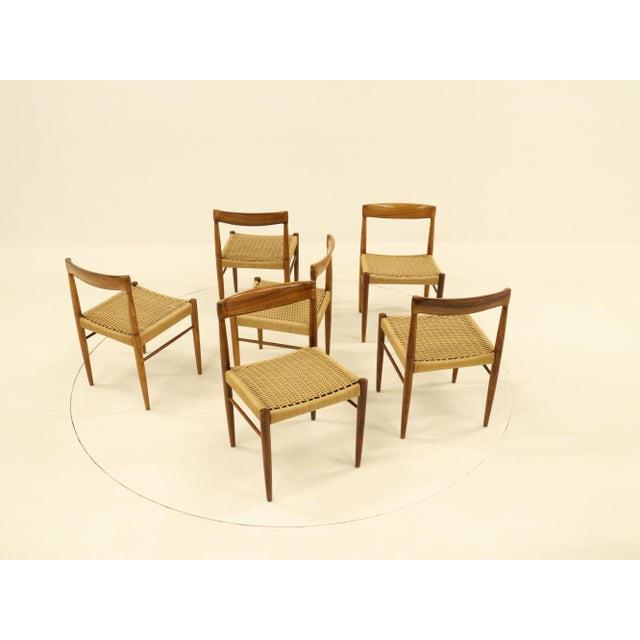 Rosewood Dining Chairs attributed to H. W. Klein for Bramin, Denmark, 1960s, Set of 6 For Sale - Image 11 of 18
