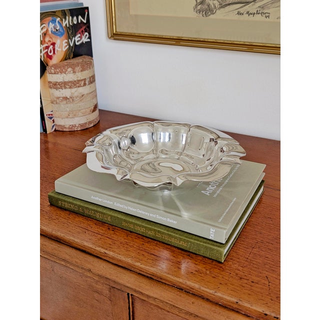 Antique Silver Plated York Flower Shaped Bowl by James Duncan, 1900s For Sale - Image 4 of 15