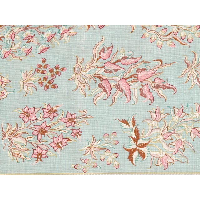 Late 20th Century Handmade Persian Silk Qum Rug 3'3"x5' For Sale - Image 4 of 13