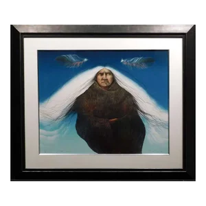 Frank Howell Twilight Ascension1989 Hand Signed Original Lithograph !!