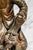 Hand Carved Large Antique Chinese Guanyin Wood Sculpture on Dragon Buddhist Asian Home Decor For Sale In New York - Image 6 of 17