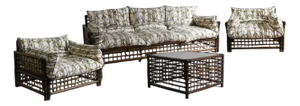 Living Room Set by Alberto Smania for Studio Smania, 1967 , Set of 4
