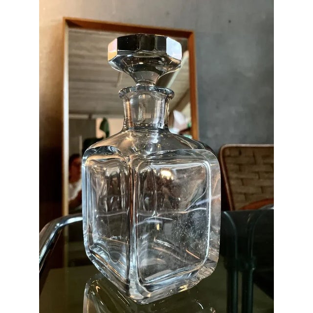 Holmegaard Mid-Century Danish Glass Decanter from Holmegaard, 1960s For Sale - Image 4 of 4