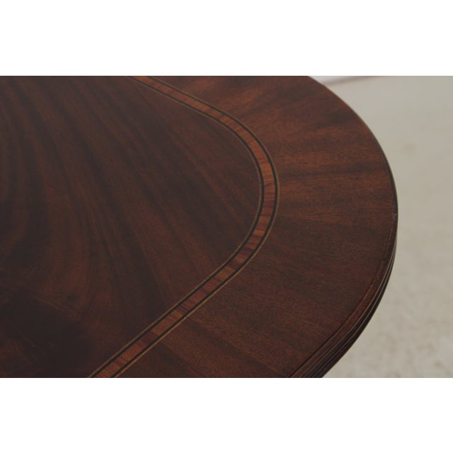 Henkel Harris Mahogany 2276 Double Pedestal Dining Table For Sale In Philadelphia - Image 6 of 18