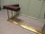 Art Deco Brass Fireside Bench, 1900 For Sale - Image 3 of 8