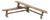Solid Oak Benches, Set of 2 For Sale