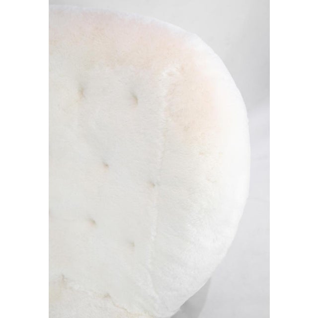 Wood Sheepskin Arctander Chair by Philip Arctander, 1960s For Sale - Image 7 of 15