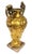 Pair Antique French 19th C Rococo Gilt Bronze Urns Barbedienne Vase on Marble For Sale - Image 14 of 18