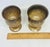 Brown Mid 20th Century English Denby Romany Brown Drip Glaze Stoneware Goblets Set of 2 For Sale - Image 8 of 9