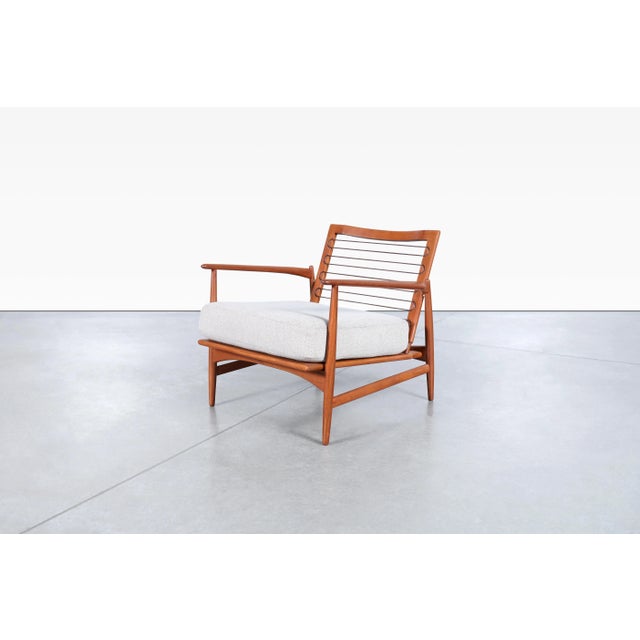 1960s Danish Modern Teak Lounge Chairs by Ib Kofod Larsen for Selig - Set of 2 For Sale In Los Angeles - Image 6 of 12