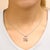 Haus of Brilliance 14K Rose Gold Plated Sterling Silver Diamond Accent Mom Heart Pendant Necklace For Sale - Image 4 of 5