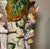 Traditional Mint Condition Vintage Fitz & Floyd "Old World Rabbits" 12" Ceramic Centerpiece Vase For Sale - Image 3 of 12