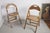 Mid-Century Modern Castiglioni Tric Folding Chairs by Achille and Pier Giacomo Castiglioni for Bernini, 1965, Set of 2 For Sale - Image 3 of 11