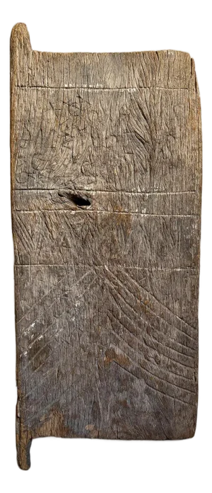 Vintage Old Dogon Grain Door