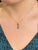 Contemporary The Jayla: Ladies 14K Gold Knot Necklace set with Pear-Shaped Topaz For Sale - Image 3 of 3