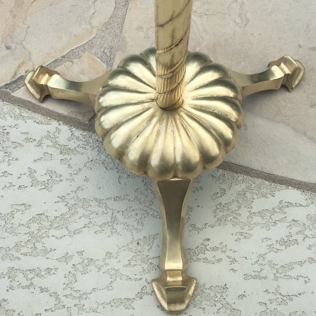 Antique Brass Butler Valet & Vanity Stand Chairish