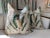 I love these indoor/ outdoor covers! This listing is for the off white and green colorway. Scalamandre's Elsie de Wolfe...
