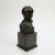 Small Antique Bronze Bust of a Child after Jean-Antoine Houdon For Sale In Philadelphia - Image 6 of 11