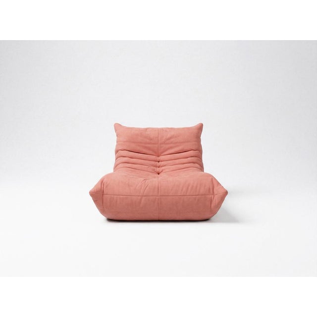 1970s Togo Sofa Fireside Chair by Michel Ducaroy for Ligne Roset, 1970s For Sale - Image 5 of 5