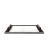 Brown French Modern Mirrored Tray in the style of Jacques Adnet, 1940s For Sale - Image 8 of 13