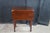 Wood Antique Early American Federal Cherry Drop Leaf Parlor Side Accent Table For Sale - Image 7 of 12