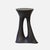 Pair of Kreten Side Tables, Painted Black, by Souda, Modern, Organic, Concrete End Tables For Sale In New York - Image 6 of 12